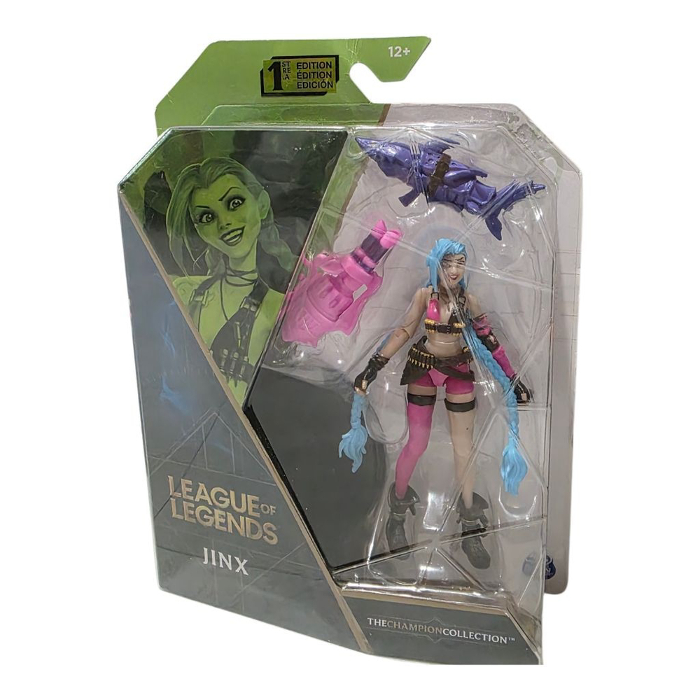 League of Legends Jinx Action Figure | Champion Collection | Spin Master | New